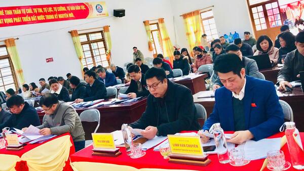 Kỳ họp thường lệ cuối năm 2025 HĐND xã Tân Đoàn