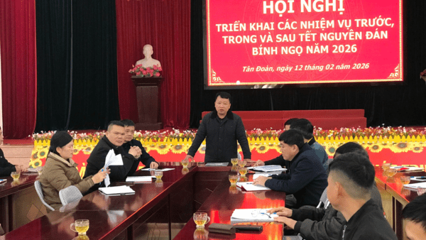 Hội nghị triển khai các nhiệm vụ trước, trong và sau Tết Nguyên đán Bính Ngọ 2026