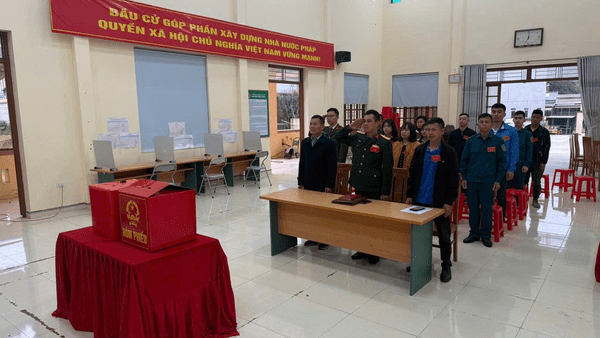 Ngày hội toàn dân tại xã Tân Đoàn: Bầu cử diễn ra dân chủ, an toàn, đúng quy định