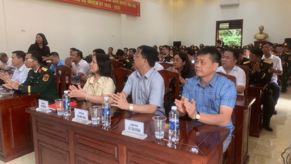 XÃ TÂN ĐOÀN THAM DỰ LỄ TUYÊN THỆ CHIẾN SĨ MỚI NĂM 2026