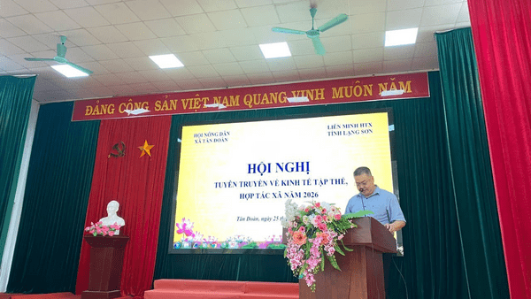 HỘI NÔNG DÂN XÃ TÂN ĐOÀN TỔ CHỨC TẬP HUẤN PHÁT TRIỂN KINH TẾ TẬP THỂ NĂM 2026