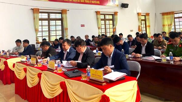 Hội nghị lần thứ Hai Uỷ ban Mặt trận Tổ quốc Việt Nam xã Tân Đoàn