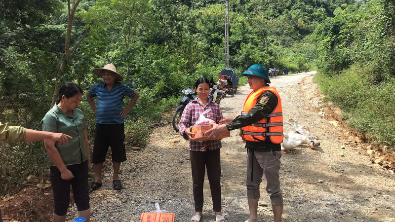 Cứu trợ bão số 10/2025